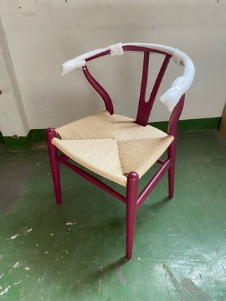 set 4 sillas Wishbone