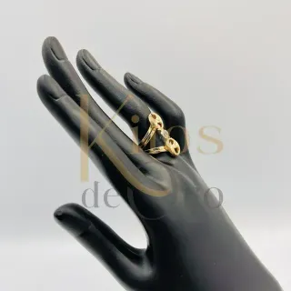 Anillo Oro 18K Calabrotes