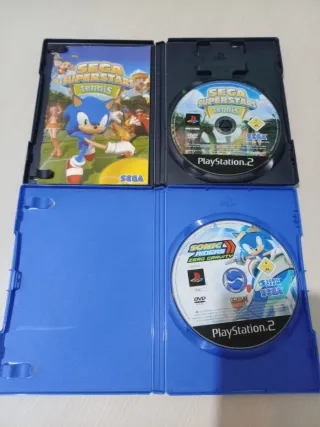 Giochi PS2 Sonic Riders & Sega Superstars Tennis