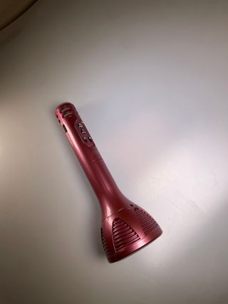 Micrófono/Altavoz Portátil Bluetooth Rosa