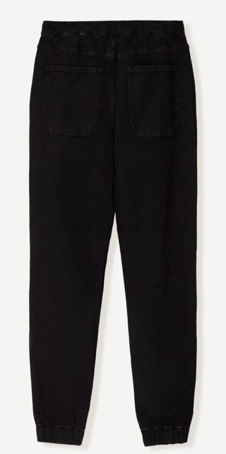 Pantalones Nuevos Negros Rotos Bershka - Talla M