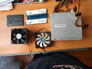 Componentes PC: SSD, RAM, Fuentes, Ventiladores