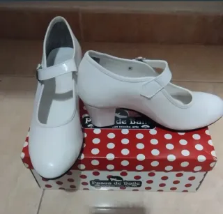 Zapatos de baile Pasos de Baile blancos