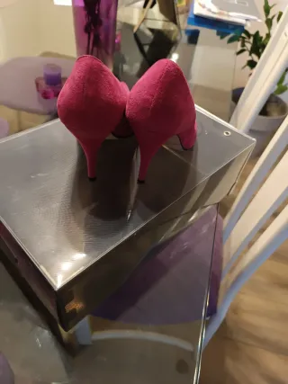 Zapatos de tacón rosa Jesús Cánovas