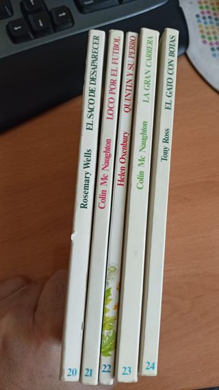 Lote 5 Libros Altea Benjamín (Números 20 al 24)
