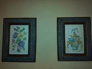 Juego de 2 cuadros decorativos