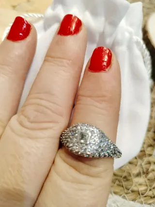 Anillo Pandora Plata Ley Talla 18.1 mm