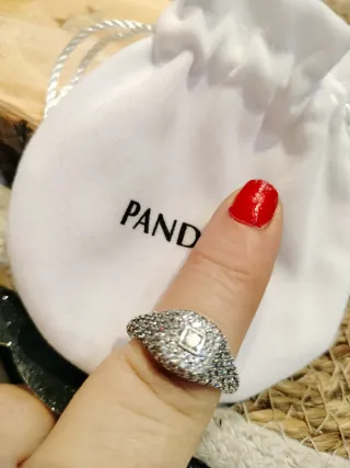 Anillo Pandora Plata Ley Talla 18.1 mm