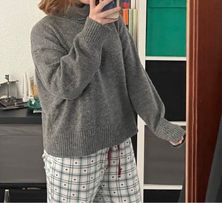 Pack 5 jerseys grises y blancos