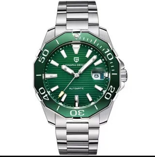 Reloj Automático Pagani Design Verde