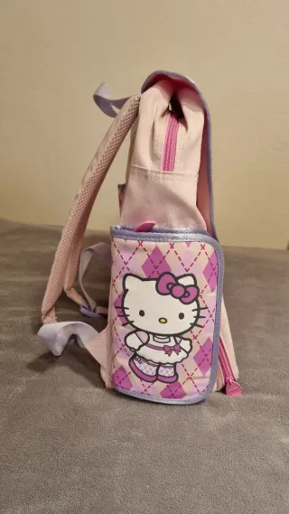 Mochila Escolar Hello Kitty Rosa