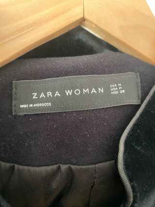 Chaqueta militar Zara negra