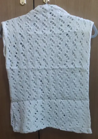 Bufanda de punto calado