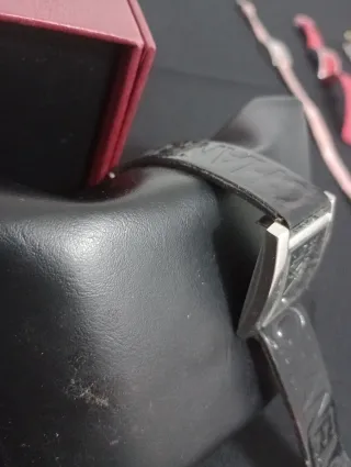 Relógio Chanel Preto e Prata