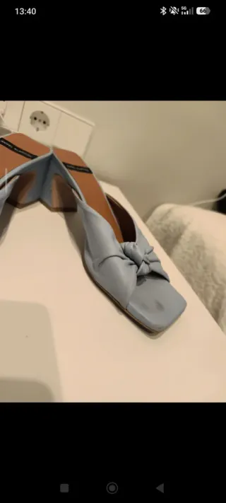 Zapatos pala Angel Alarcón azul