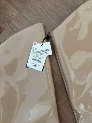 Botas altas charol Zara Talla 41