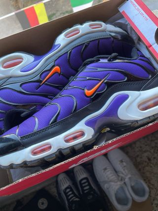 Nike TN Plus Morado Naranja Talla 42