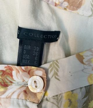 Falda midi Mango floral