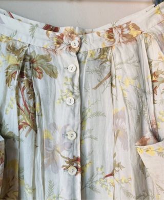 Falda midi Mango floral