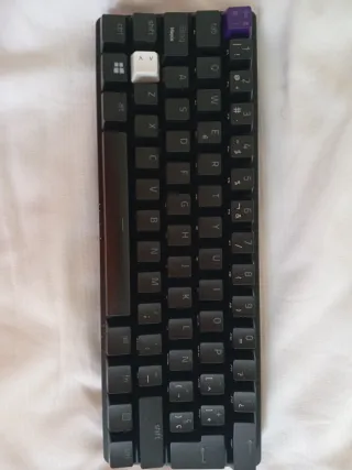 Teclado Razer Huntsman Mini Negro/Morado