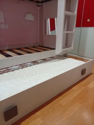 Litera infantil con cama nido