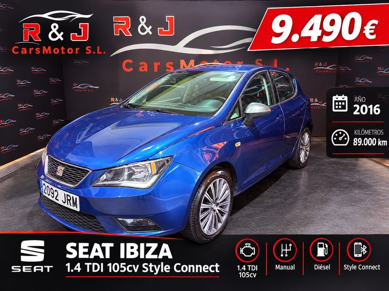 SEAT Ibiza 1.4 TDI CR S&S Style / Connect 2016