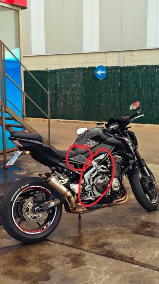 Tapas Laterales Kawasaki Z900 2017