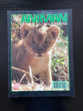 Revista Animan, Nature et Civilisations