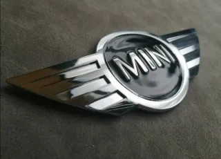 11,5x5cm Logo Emblema Capó o maletero Mini One