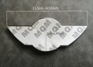 11,5x5cm Logo Emblema Capó o maletero Mini One