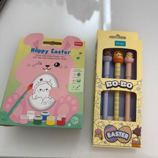 Kit Decoração Páscoa Legami + Canetas Bo-Bo Mr Wod