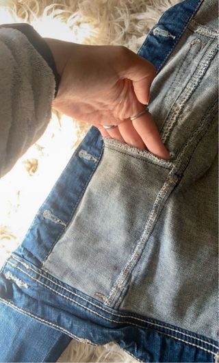 Cazadora vaquera azul Stradivarius