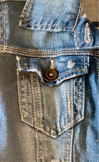 Cazadora vaquera azul Stradivarius