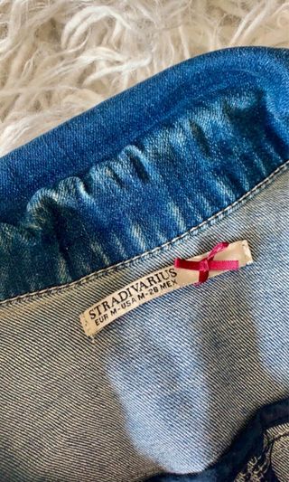 Cazadora vaquera azul Stradivarius