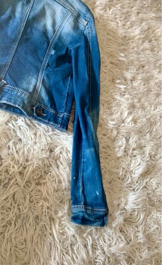 Cazadora vaquera azul Stradivarius