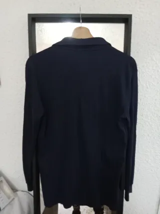 Polo Ralph Lauren Manga Larga Azul Hombre