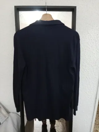 Polo Ralph Lauren Manga Larga Azul Hombre