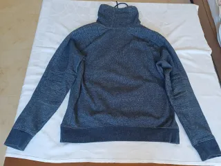 Sudadera color azul vaq hombre