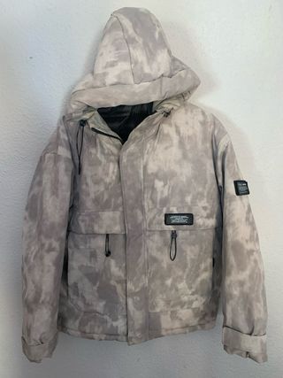 Chaqueta para frío y nieve gris