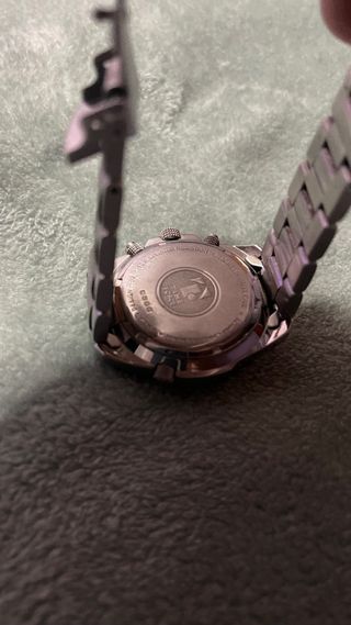 Reloj Time Force Cronógrafo Plata Blanco