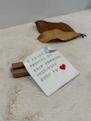 Mensagem para amiga - Decoração Escritório