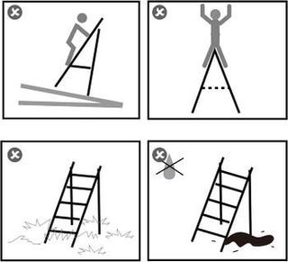 SONGMICS Escalera de Tijera 3 Peldaños