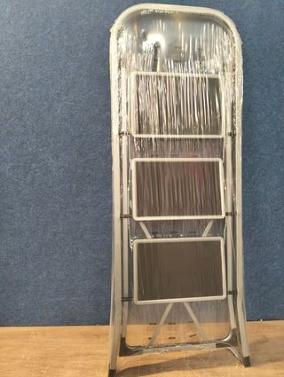 SONGMICS Escalera de Tijera 3 Peldaños