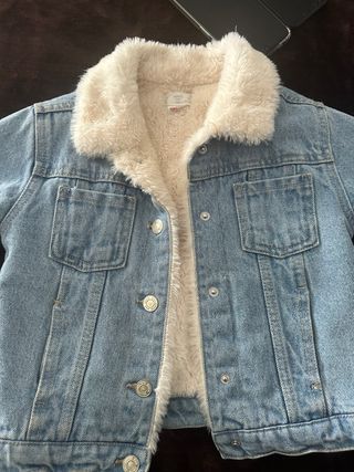 Chaqueta vaquera Mango pelo niño 3-4 años