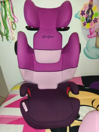 Silla coche Cybex rosa Grupo 1/2/3