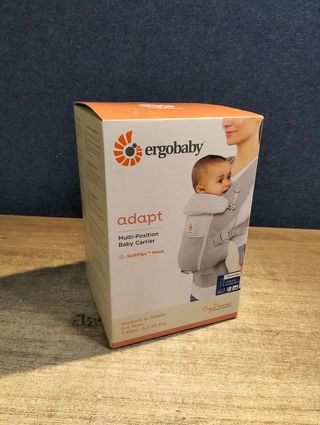 Ergobaby Mochila Portabebé Adapt - Malla SoftFlex™: Gris Perla