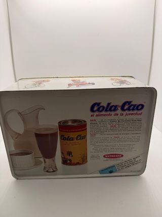 Lata Vintage Niña Moto Flores