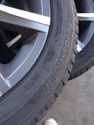 Llantas MAK 17 con Neumáticos Continental