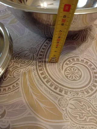 Set 6 Tazones Metálicos Frutero/Lava Frutas