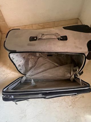 Maleta mediana Swissgear gris y negra